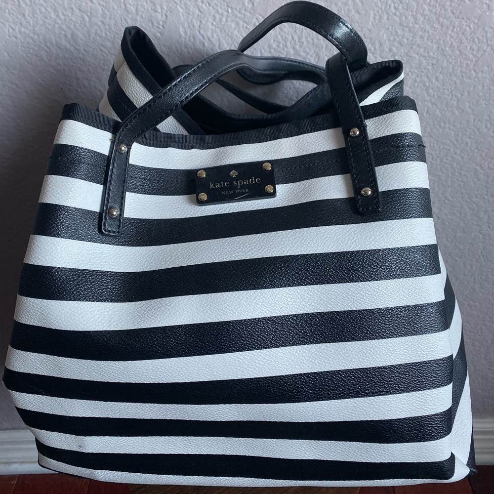 Kate Spade Striped Tote Bag